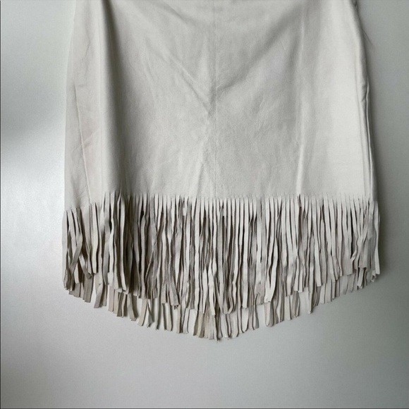 Spell Leather Fringe Skirt - Picture 7 of 10